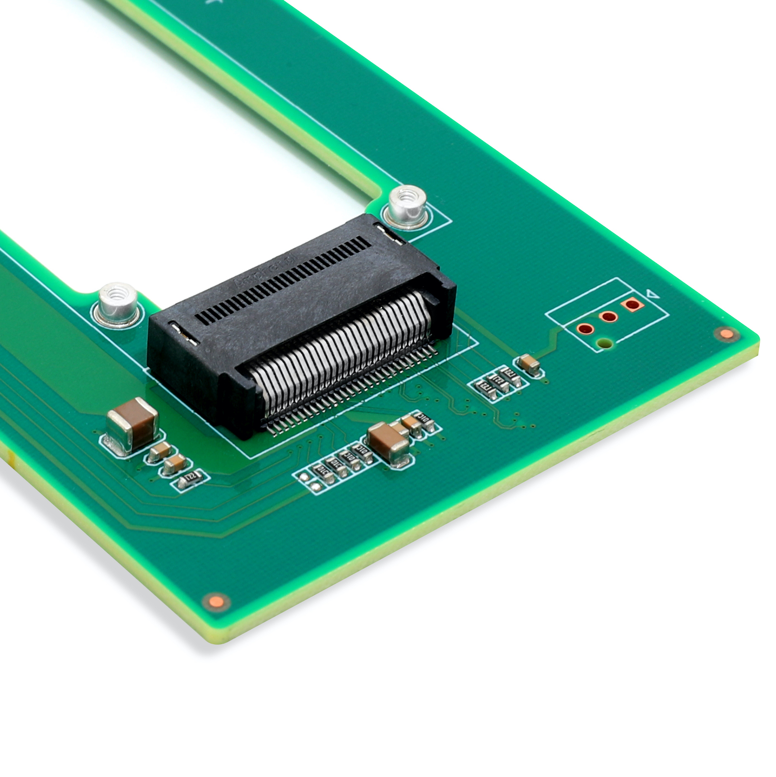 Funtin PCIe Ruler SSD Adapter For Intel EDSFF E1 S 1U Short Ruler SSD 