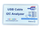 Funtin I2C Analyzer, USB I2C Bus Analyzer for PC, Support I2C Bus Voltage 0.9V - 5V